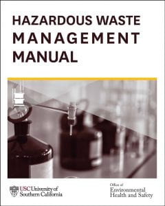 Hazardous waste management manual