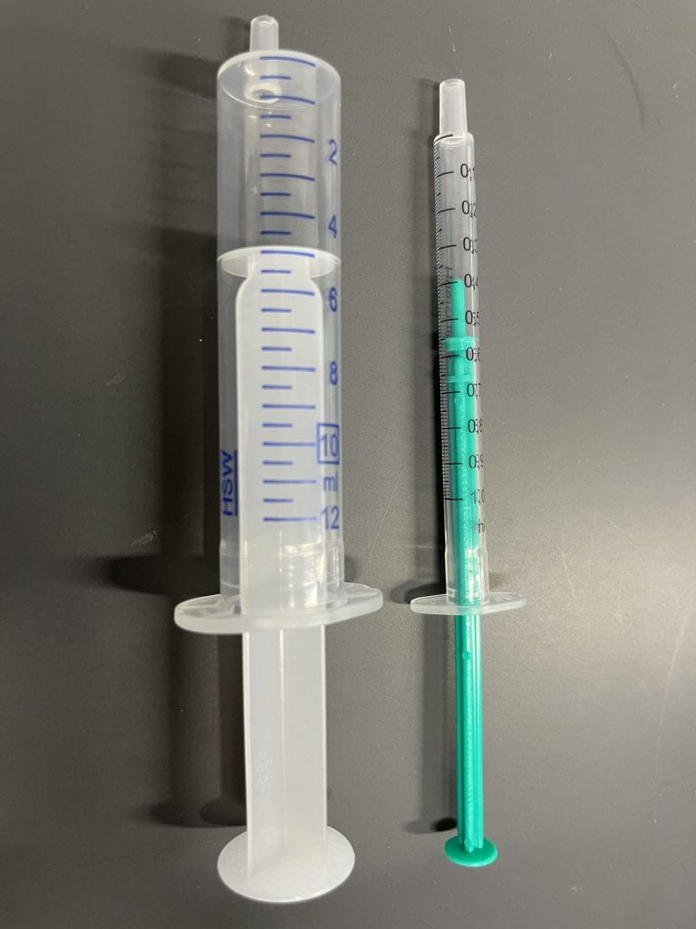 Needle/Syringe Selection & Usage – USC Environmental Health & Safety