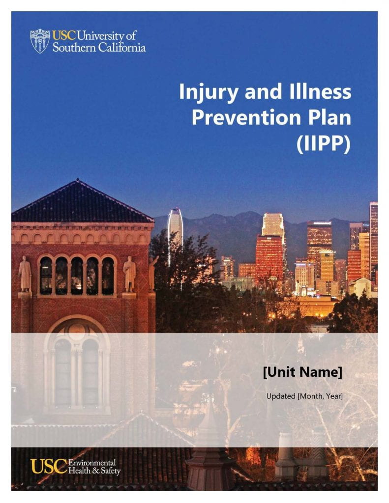 Injury and illness prevention plan