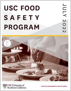 Thumbnail of Food Safety Manual cover 
